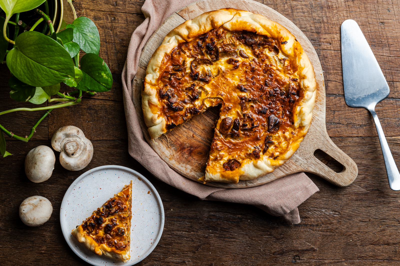Quiche met gehakt
